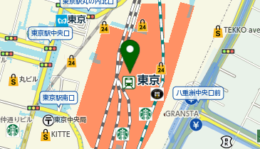のもの グランスタ丸の内店の地図画像