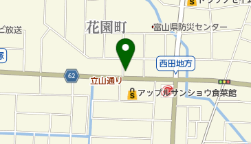 ナツメユニフォームの地図画像