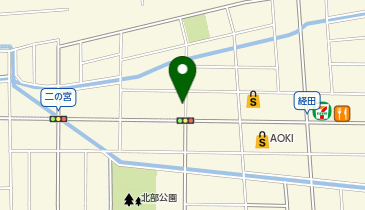 マツウラ建築設計の地図画像