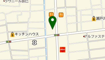 京呉服 好一 岡山店の地図画像