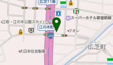 全労済 大阪事務センターの地図画像