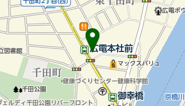 在広島ドイツ名誉領事館の地図画像