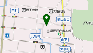 岡山県津山消費生活センター 津山分室の地図画像