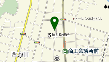福井健康福祉センター 保健指導課の地図画像
