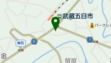 東京裏山ベースの地図画像