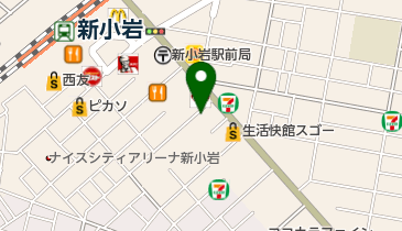 トレファクスタイル 新小岩店の地図画像