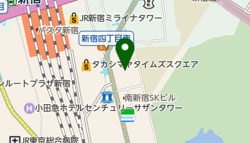 CLASS ONE(クラス ワン) 新宿の地図画像