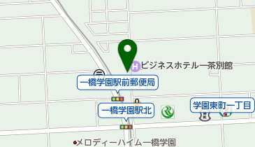 海の宝石箱どん八 一橋学園駅前店の地図画像