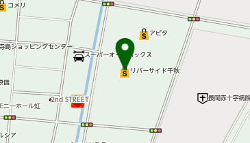 one'sterrace(ワンズテラス) リバーサイド千秋店の地図画像