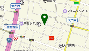 オーブ整体院 津校の地図画像