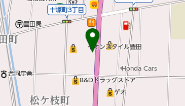 ekolu by wonder3(エコル バイ ワンダー スリー) イオンスタイル豊田店の地図画像