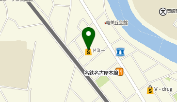 ドミー 竜美丘店の地図画像