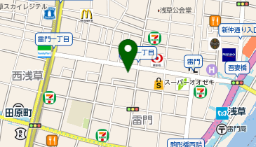 スパゲッティスタンド カルボの地図画像