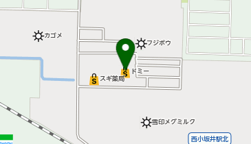 ドミー 小坂井店の地図画像