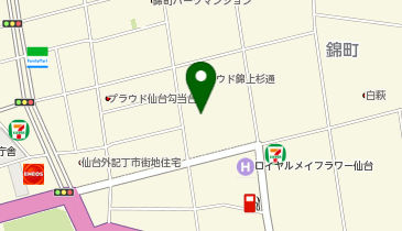 みやぎ生協 錦町店の地図画像