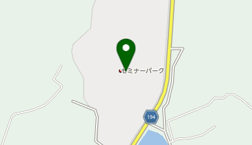 山口県セミナーパークの地図画像
