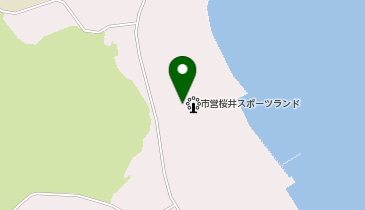 桜井スポーツランドの地図画像
