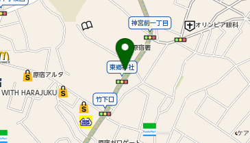 セコム本社の地図画像