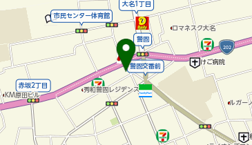 自然食品の店 ファームの地図画像