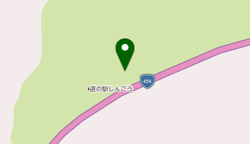 とちのき荘食堂の地図画像