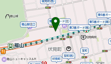 穴吹カレッジグループ 福山 キャリアアップスクールの地図画像