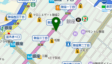 りょくけん 松屋銀座店の地図画像