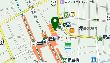 ビアードパパ カルミア豊橋店の地図画像