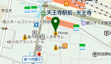TOMORROWLAND(トゥモローランド) あべのHOOP店の地図画像