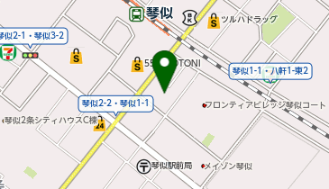 Osteria TONO(オステリア トーノ)の地図画像