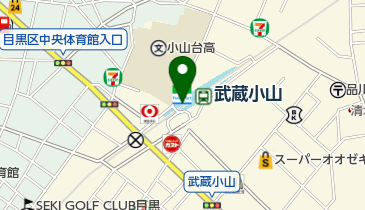 etomo(エトモ)武蔵小山の地図画像