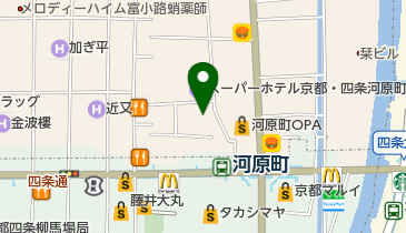 京都 柳小路 TAKA(タカ)の地図画像