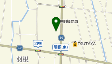 新車市場 有沢店の地図画像