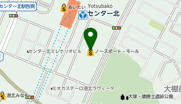 ドーリーラッシュ ノースポート・モール店の地図画像