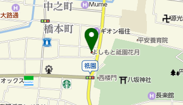 MAHARAJA(マハラジャ)祇園の地図画像