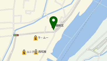 御崎宮の地図画像