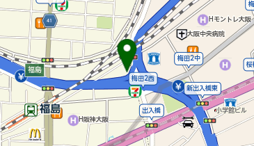 TKPゲートタワービルの地図画像