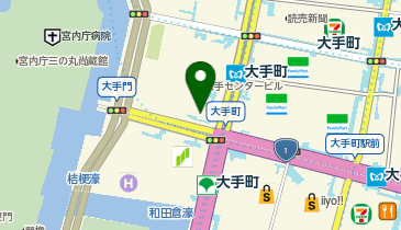 大手センタービルの地図画像