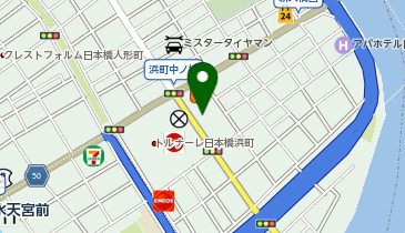 日本橋浜町Fタワーの地図画像