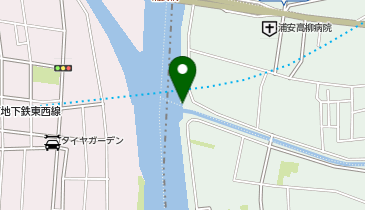 境川西水門の地図画像