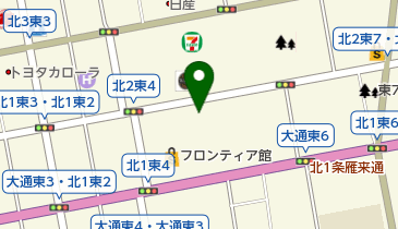 一条館 SAPPORO FACTORY店の地図画像
