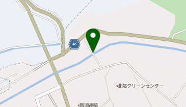 利根運河水門の地図画像