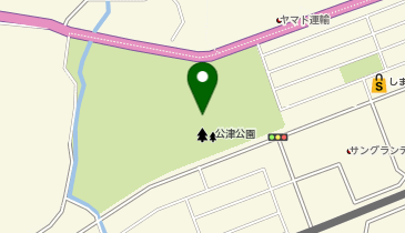公津の杜公園の地図画像