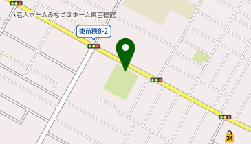 札苗公園の地図画像