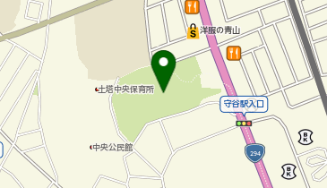 土塔森林公園の地図画像