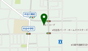 ユーコープ 井田三舞店の地図画像