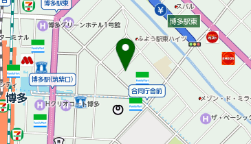博多オイルマッサージの地図画像