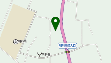 漆久保トンネルの地図画像