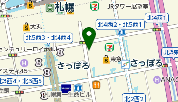 ホワイトニングカフェ 札幌駅前店の地図画像