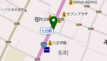 補聴器本舗やまがたの地図画像