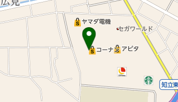 ペットプラザ 知立店の地図画像